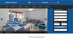 Desktop Screenshot of casasymascali.com